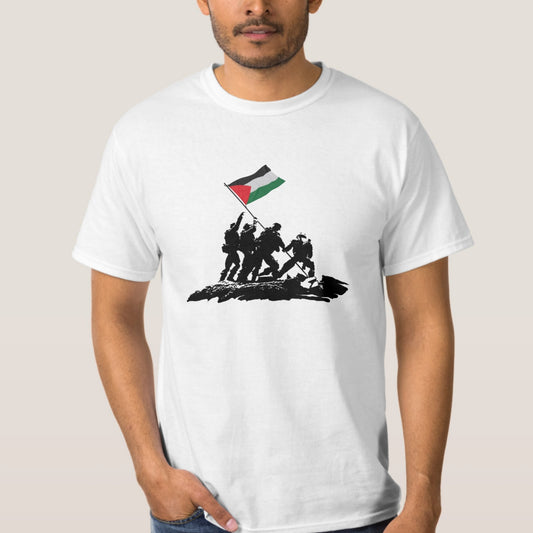 Palastine Flag printed t-shirt