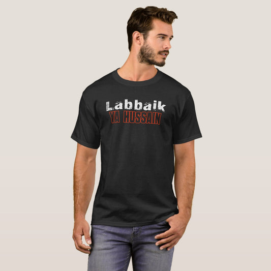 Labbaik ya Hussain printed t-shirt