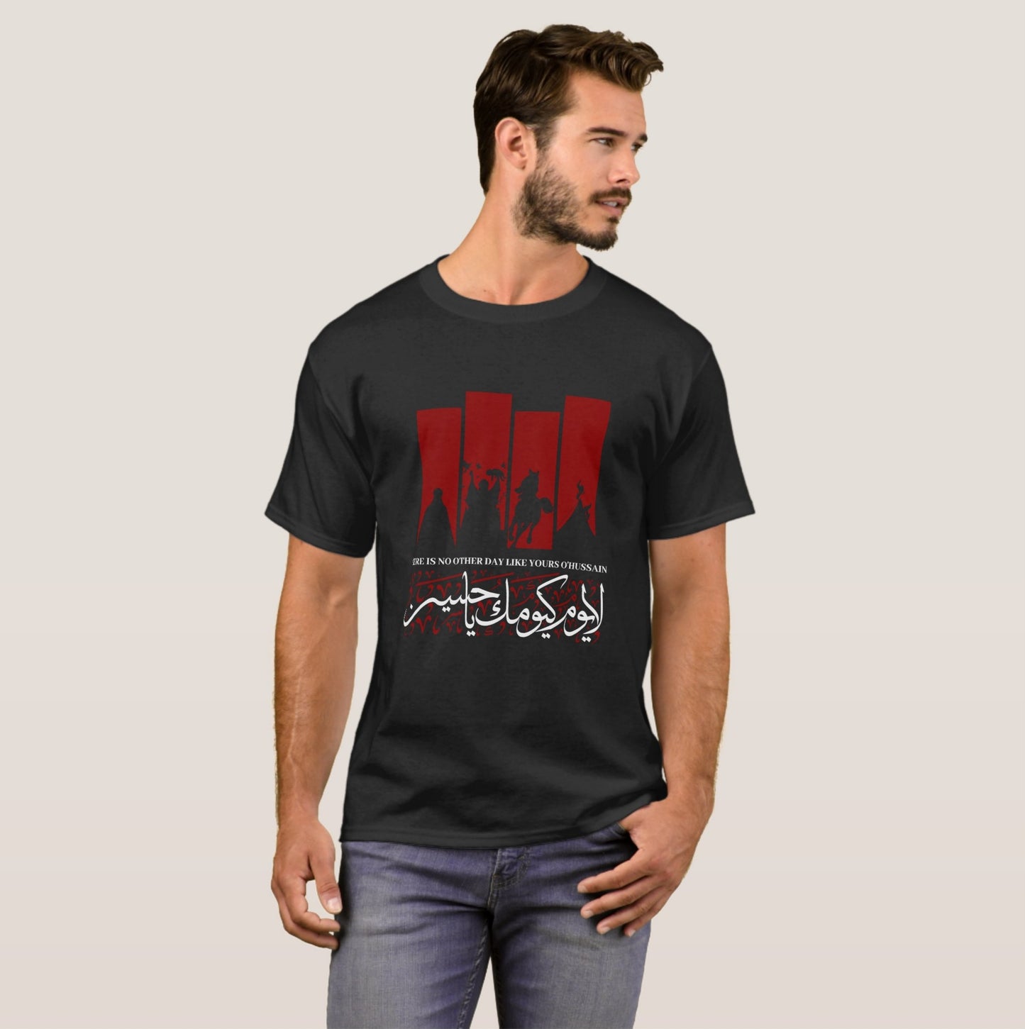Karbala printed black t-shirt