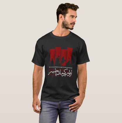 Karbala printed black t-shirt