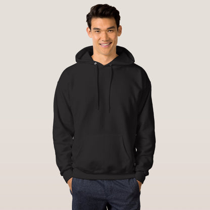 Black plain hoodie