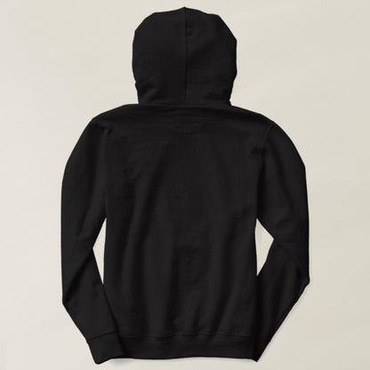 Black plain hoodie